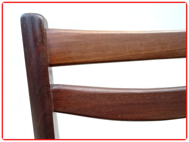 chaises scandinaves palissandre