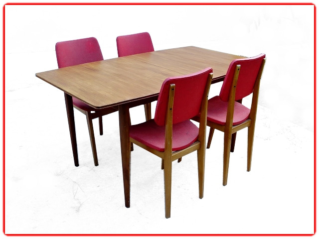 Table à manger McIntosh teck vintage 1960