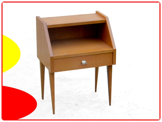 table de chevet vintage 1960.