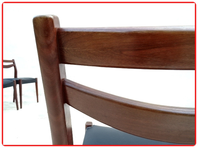 chaises vintage palissandre