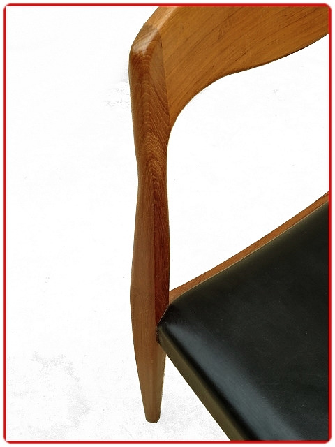 chaises vintage scandinave 1960 teck