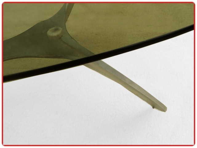 Table hélice Knut Hesterberg design 1960