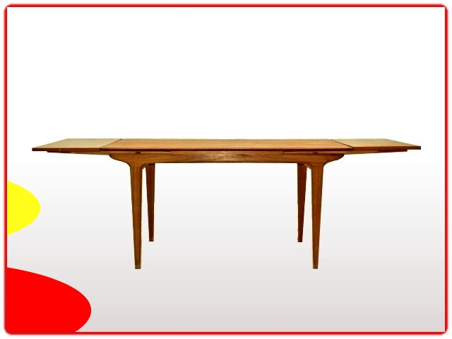 table à manger teck scandinave 1960
