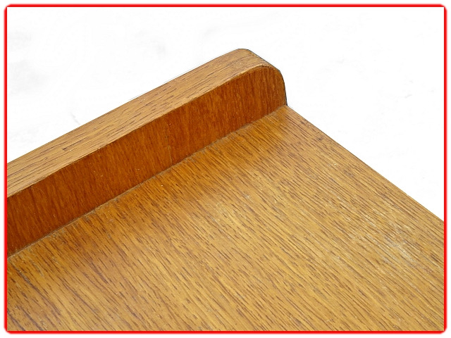 commode vintage bois clair