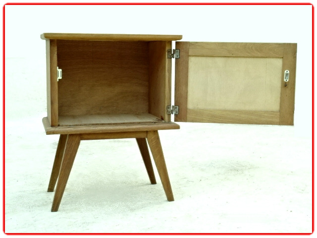 chevet vintage bois massif