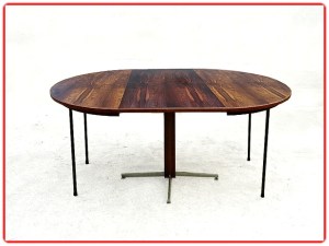 Table scandinave en palissandre J. Zalszupin