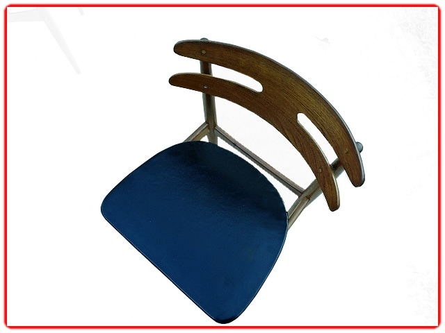 chaises danoises J. Andersen modèle 178 teck vintage