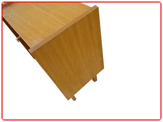 chevet vintage bois clair