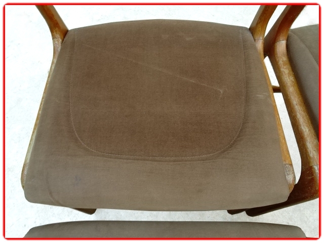 Chaises Baumann Traineau Vintage 