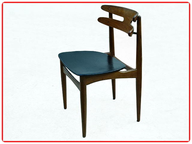 chaises danoises Johannes Andersen modèle 178 teck