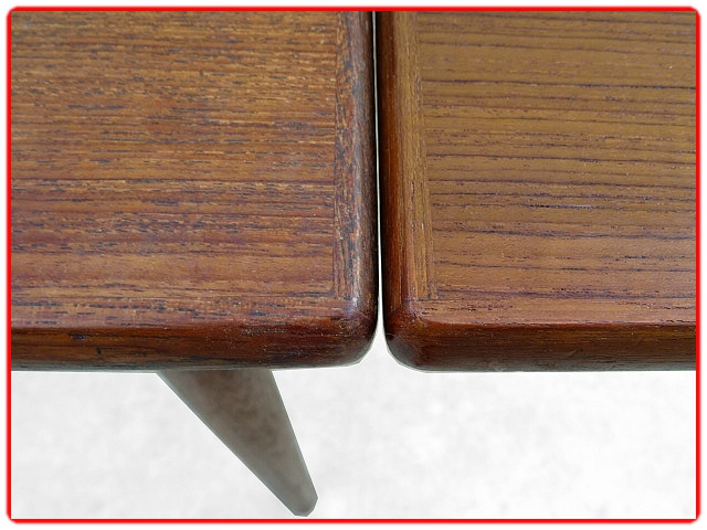 Table danemark designer Verner Pedersen teck