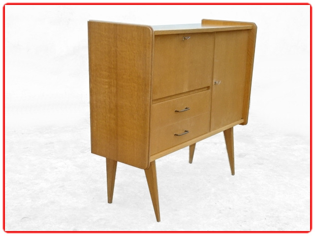 Petit buffet bas vintage 1950 estampillé SAM