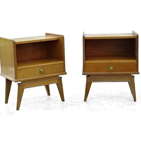 Paire de table de chevet vintage