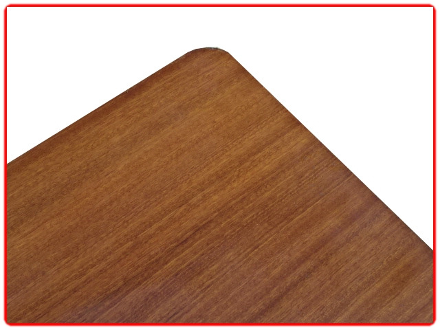 table basse rétro bois et métal