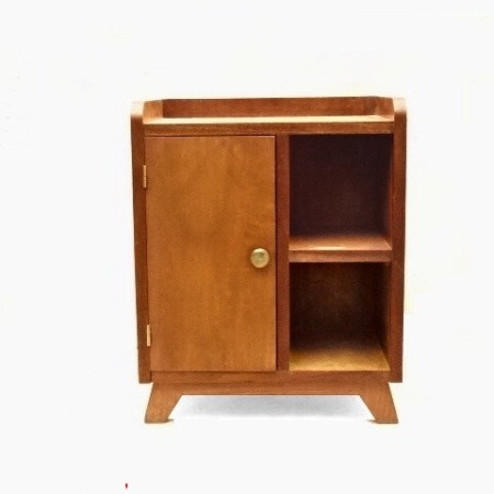 Table de chevets art déco vintage 1950