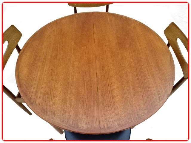 Table danoise H. W. Klein en teck Samcom