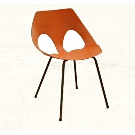 chaise Carl Jacobs Airborne vintage 1950