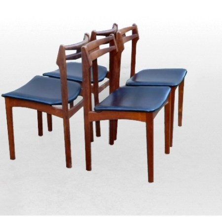 Chaises danoises teck B & N