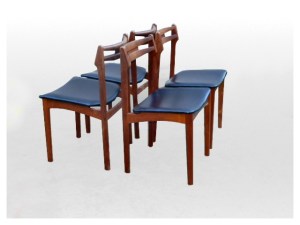 Chaises danoises teck B & N