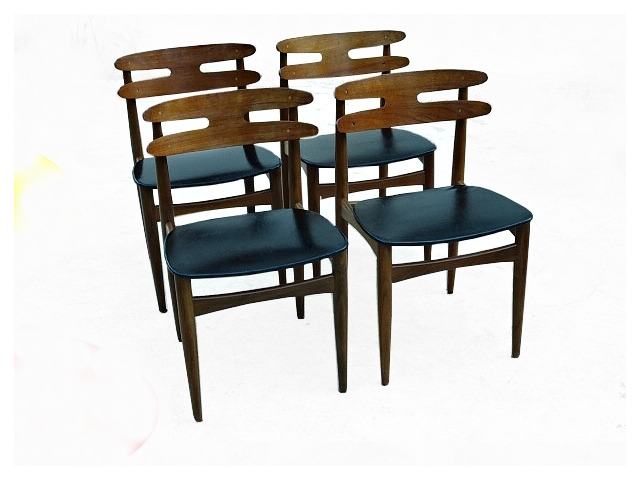 Chaises Andersen en teck danois 1960
