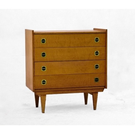 Commode vintage 1970 bois clair
