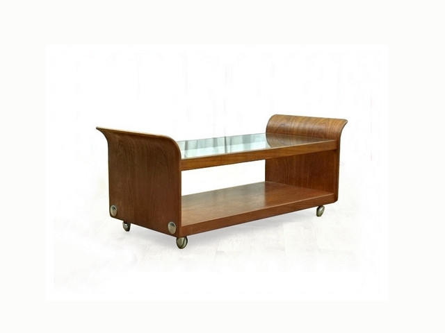Table basse G-Plan Tulip Wilkins teck