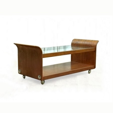 Table basse G-Plan Tulip Wilkins teck
