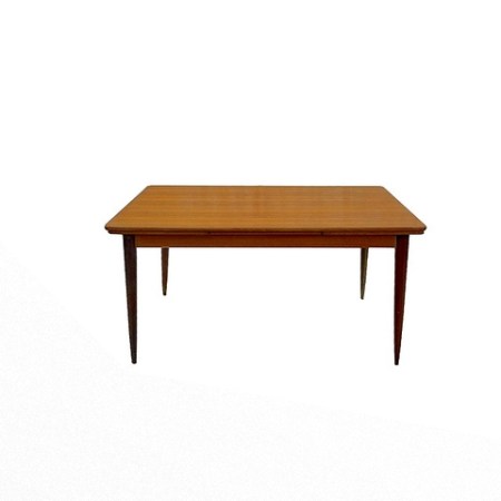 Table à rallonges vintage scandinave teck