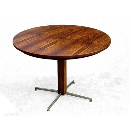Table Jorge Zalszupin moderniste 1960 palissandre jacaranda