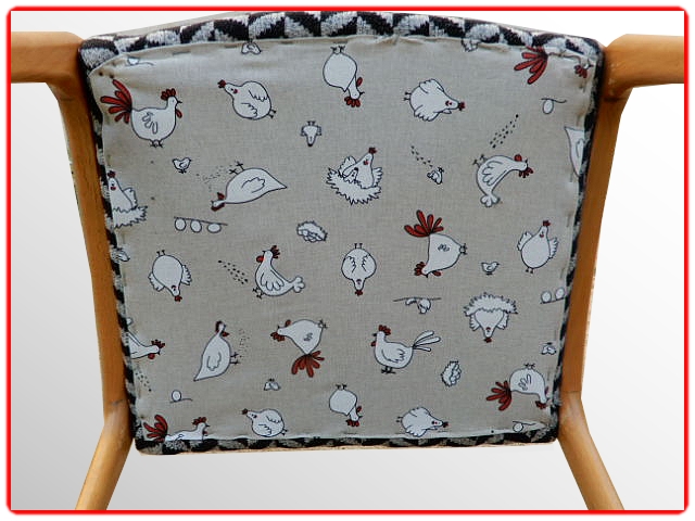 Chaises Baumann rénovées