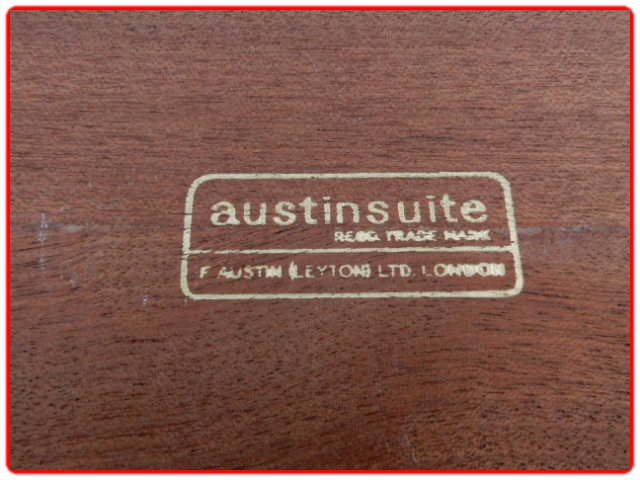 Chiffonnier vintage teck scandinave 1960