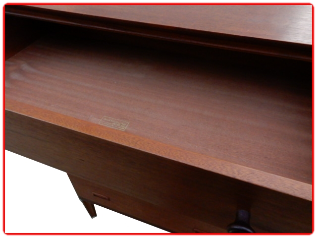 Chiffonnier vintage scandinave teck 1960