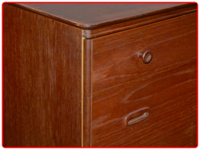 Chiffonnier scandinave vintage teck
