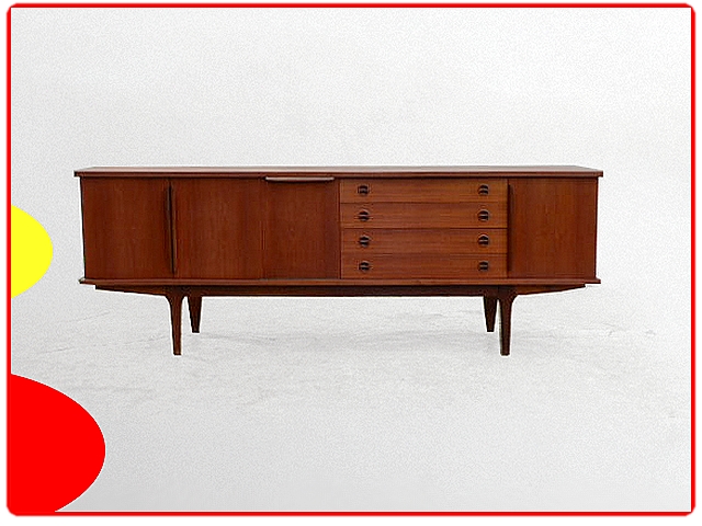 enfilade scandinave teck 1960