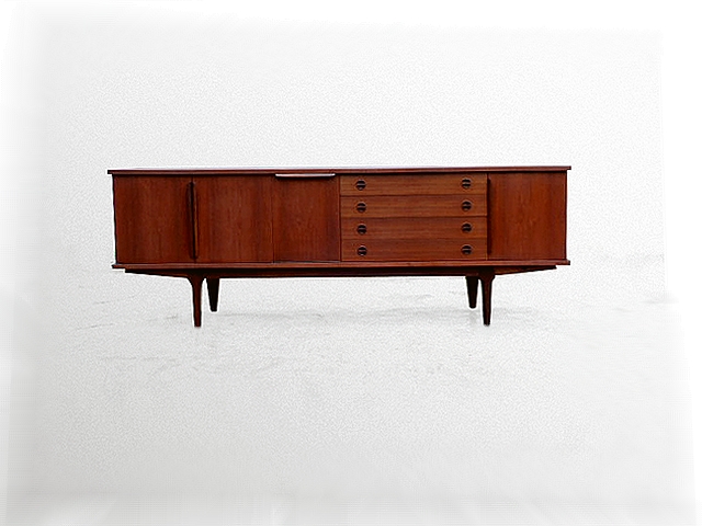 Enfilade scandinave teck vintage 1960