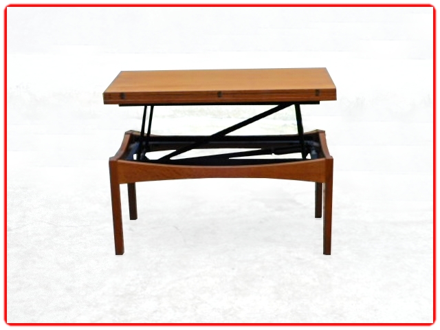 Table Albert Ducrot modulable vintage