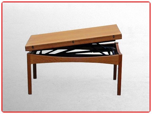 Table Albert Ducrot portefeuilles vintage 1950
