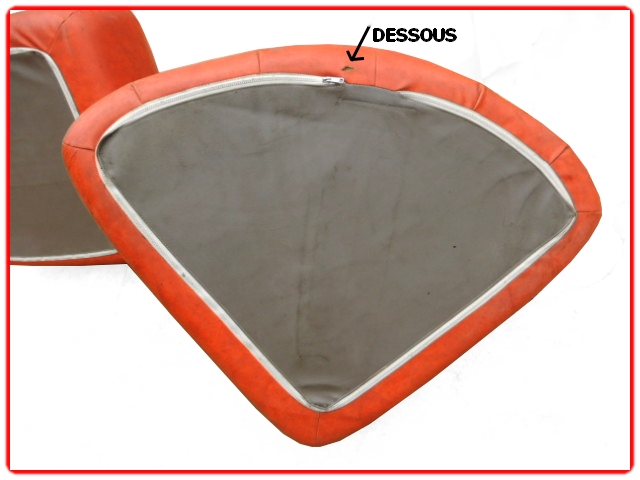 Canapé vintage d'angle seventies