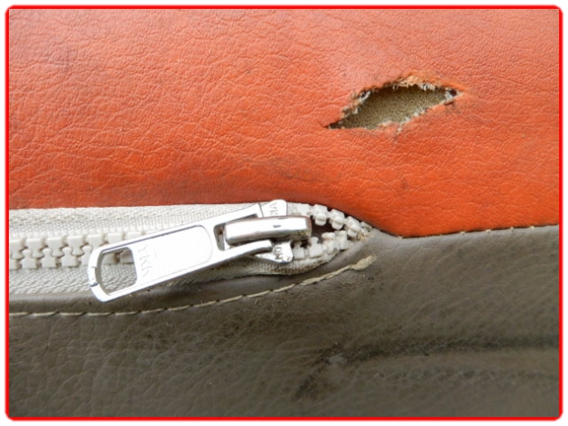 Canapé vintage d'angle seventies