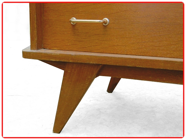 Commode vintage 1960 bois doré