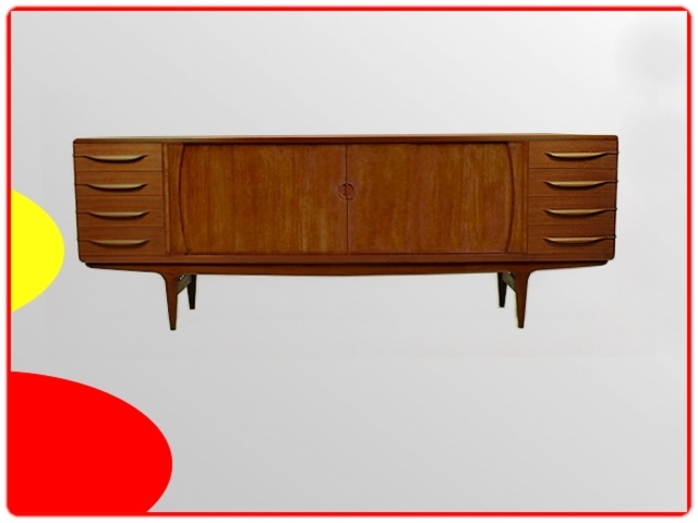 Enfilade Johannes Andersen teck 1960