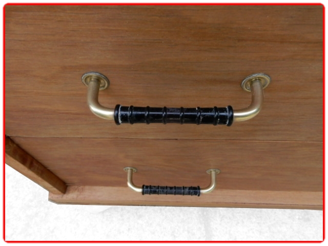 Commode vintage 1950 bois massif