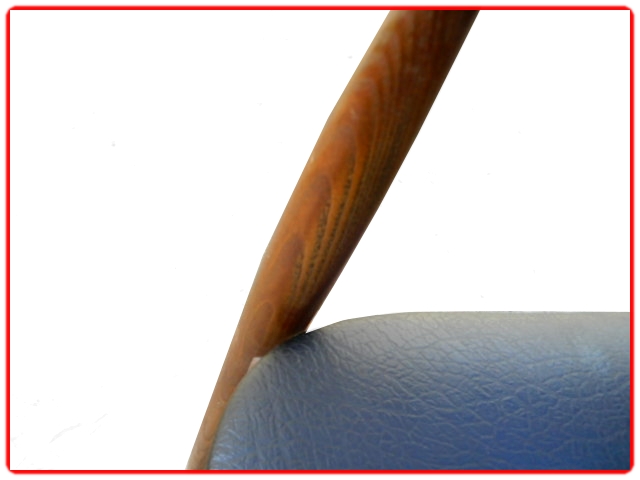 Fauteuil scandinave en teck