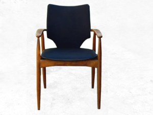 Fauteuil scandinave teck 1960