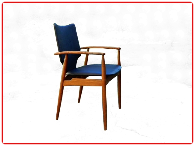 Fauteuil scandinave teck 1960