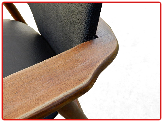 Fauteuil scandinave ancien vintage 1960