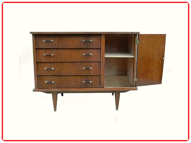 Commode vintage 1950 Chêne