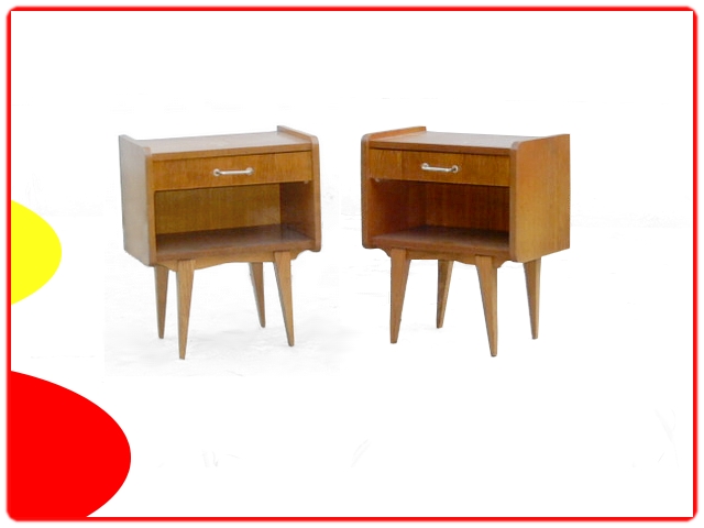 Tables de chevet vintage 1960