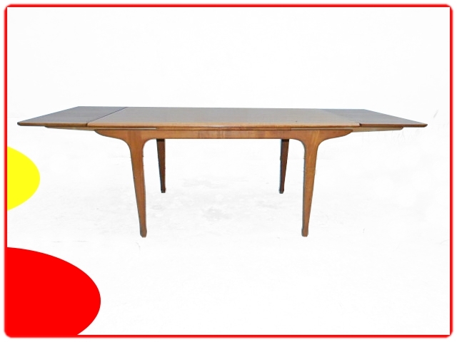Table teck Meuble tv Paris vintage scandinave 1960