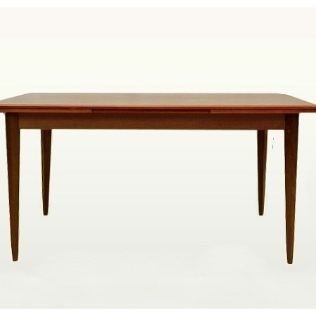 Table de repas extensible vintage scandinave 1960